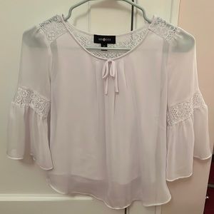 WHITE KIDS BLOUSE